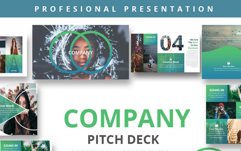 Modelo de PowerPoint da empresa