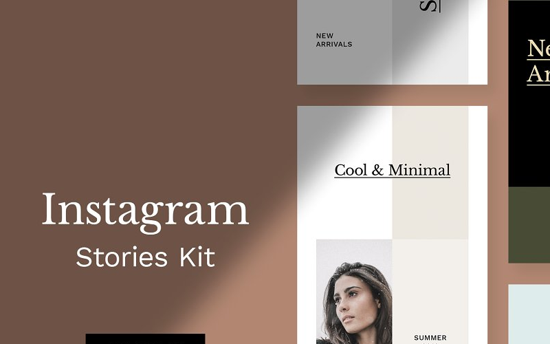 Download Шаблон для соцсетей "Instagram Stories Kit (Vol.23) Social Media Template" / Instagram Stories Kit (Vol.23) Social Media Template - Шаблон для соцсетей на тему графика social blog post insta stories instagram story modern simple minimal promo trendy fashion store shop magazine color banner