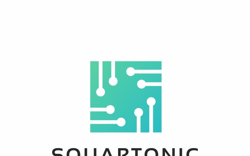 Download Шаблон логотипа "Squartonic Logo Template" / Squartonic Logo Template - Шаблон логотипа на тему графика agency box business changer company consult corporate endless exchange finance infinitbox infinity media professional square translate