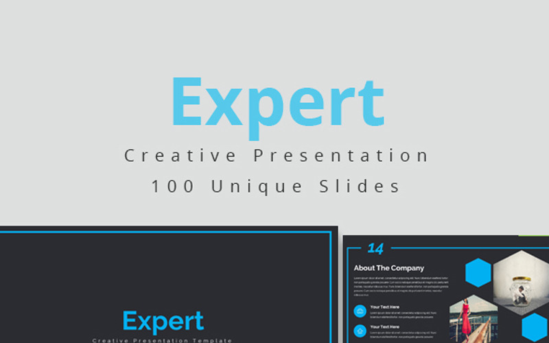 Experte - Keynote-Vorlage