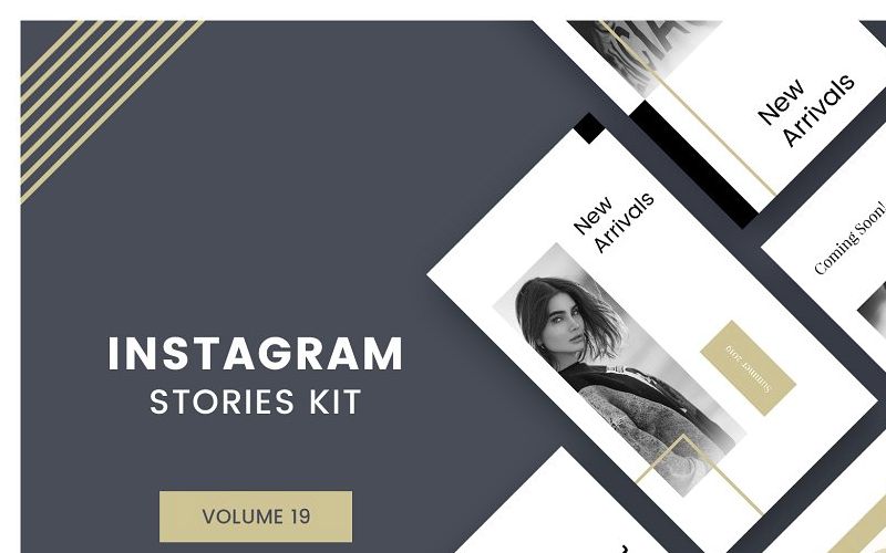 Instagram Stories Kit (Vol.19) Шаблон для социальных сетей
