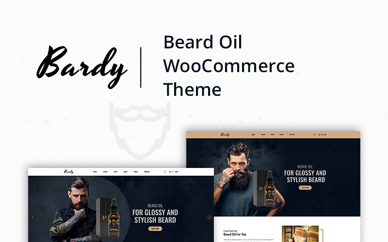 WooCommerce téma Bardy - Beard Oil