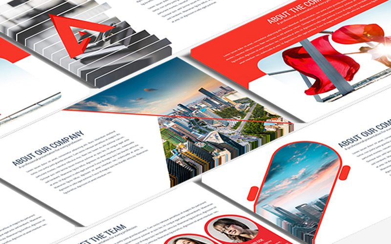 Aplikace Business PowerPoint šablona