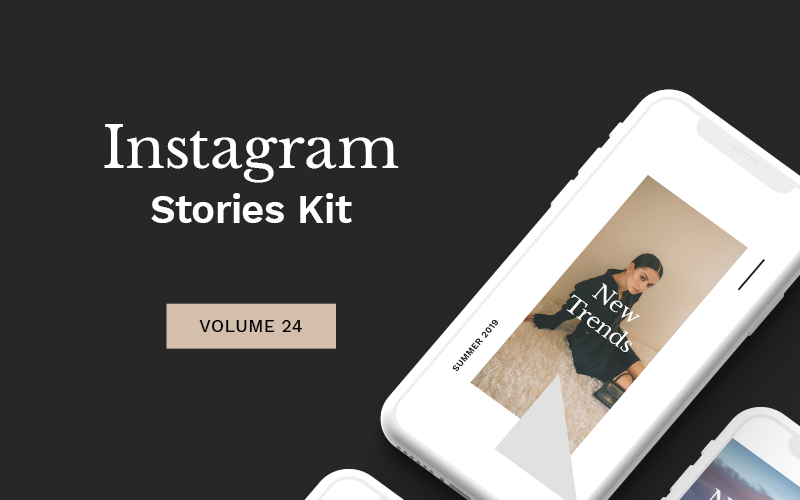 Download Шаблон для соцсетей "Instagram Stories Kit (Vol.24) Social Media Template" / Instagram Stories Kit (Vol.24) Social Media Template - Шаблон для соцсетей на тему графика instagram stories insta story color pastel geometry modern trendy social blog post simple lifestyle