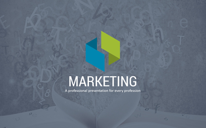 Marketing PowerPoint template
