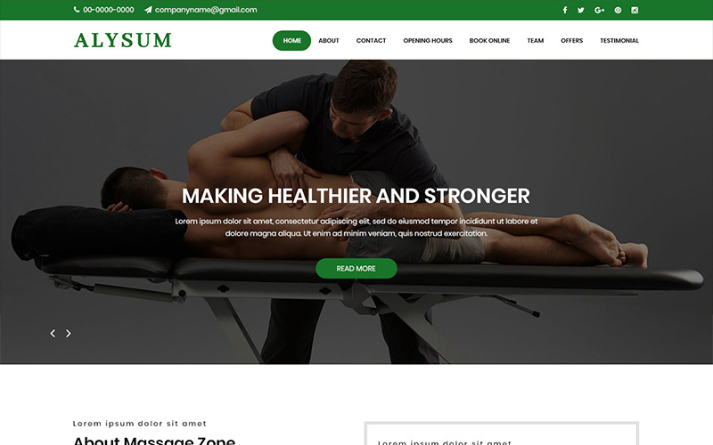 Alysum - Message Theraphy PSD-mall