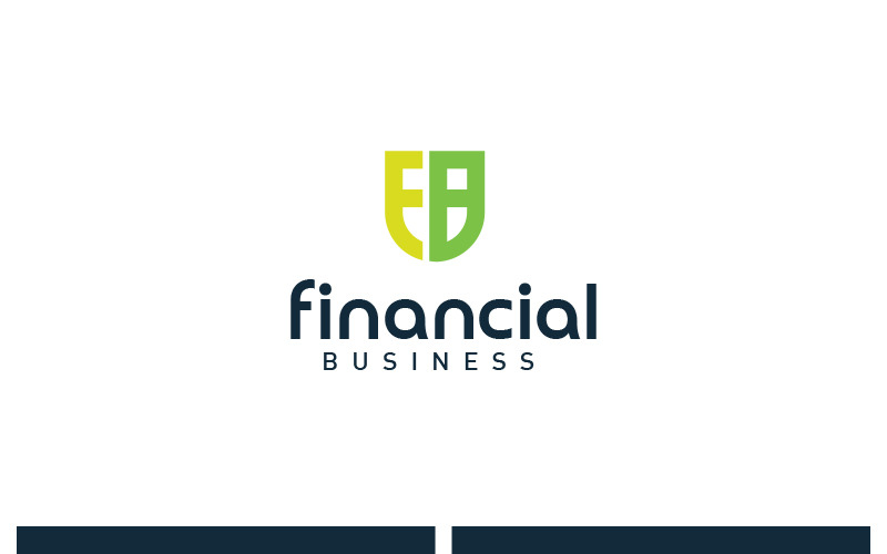 Download Шаблон логотипа "Financial Business Logo Template" / Financial Business Logo Template - Шаблон логотипа на тему графика business exchange finances financial professional modern creative marketing metric money planner protection result security shield trend wallet wealth