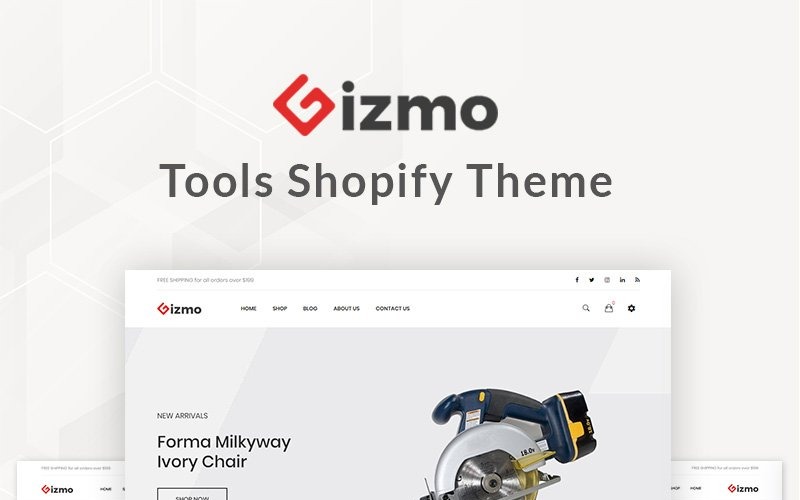 Gizmo - Tools Shopify-Design