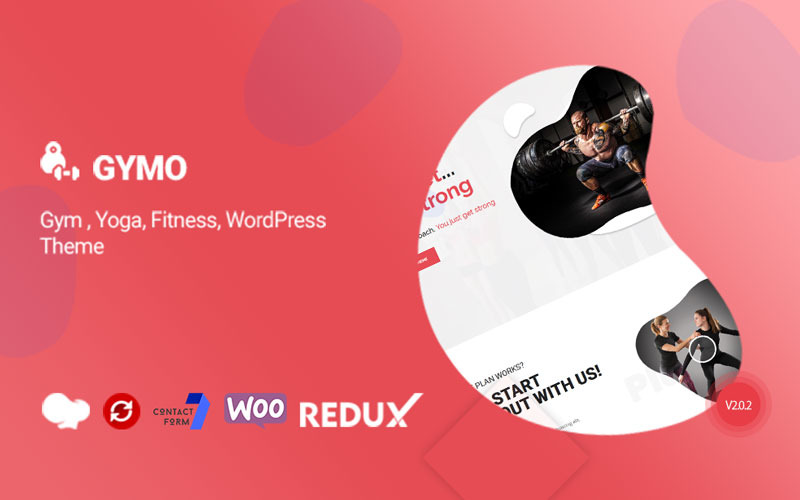 Gymo Gym Multipurpose WordPress-tema
