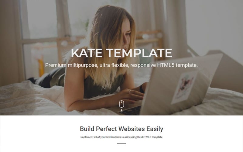 Kate Multipurpose Website Template