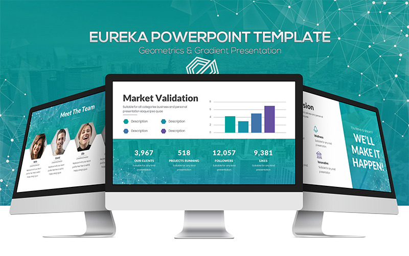 Modèle Eurêka PowerPoint