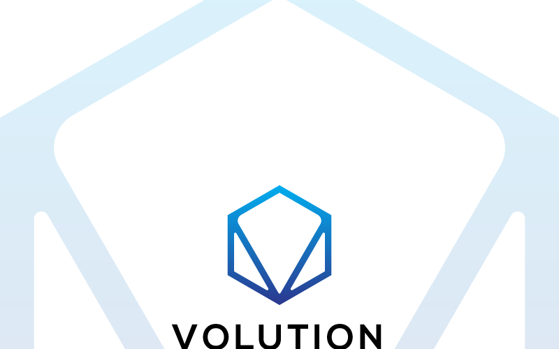 Download Шаблон логотипа "Volution Logo Template" / Volution Logo Template - Шаблон логотипа на тему графика 
