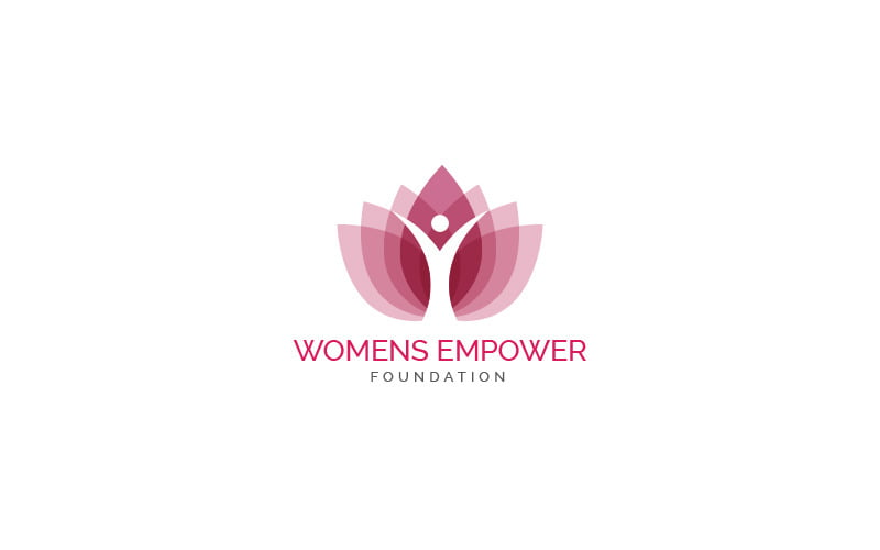 Women's Empower Logo Template