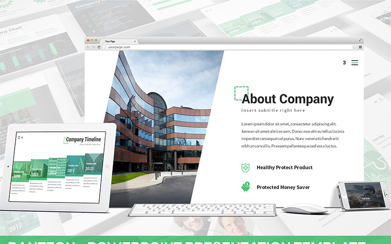 Panteon - PowerPoint-presentatiesjabloon