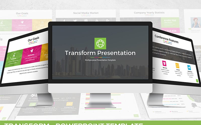 Трансформуйте шаблон PowerPoint