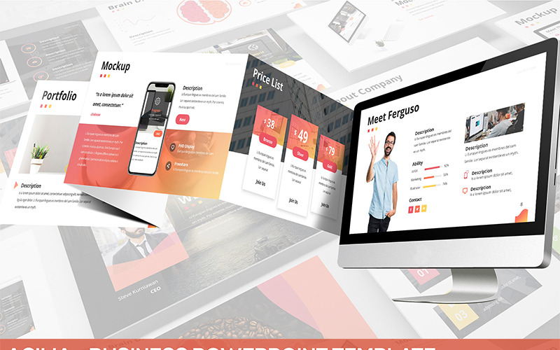 Agilia - Modello di PowerPoint aziendale