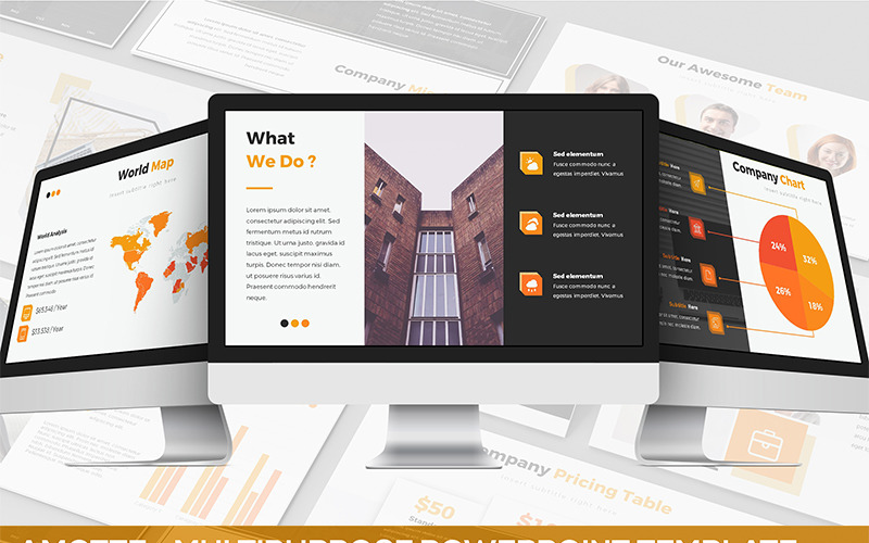Amotte PowerPoint template