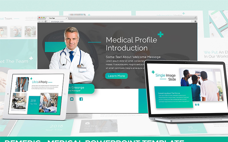 Demedic - Modello PowerPoint medico