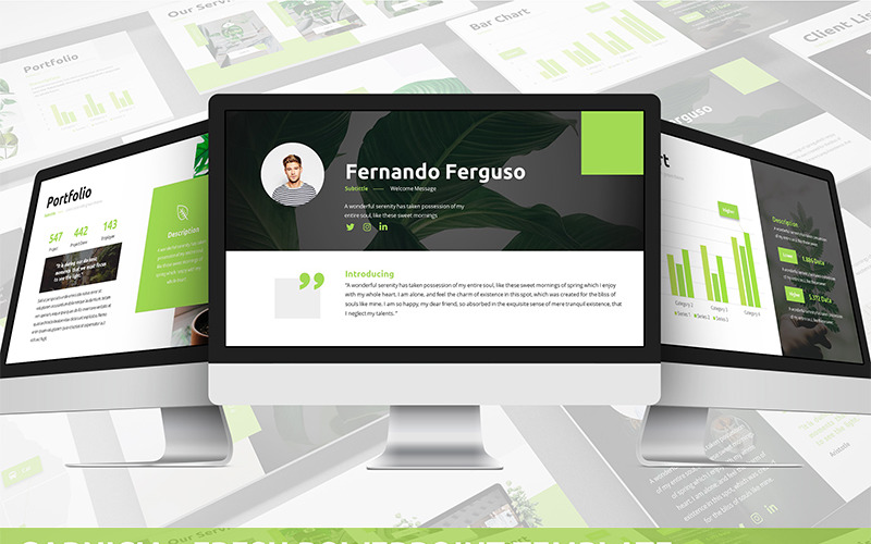 Garnicia - Frische PowerPoint-Vorlage