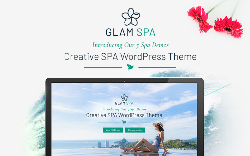 GlamSpa WordPress-tema