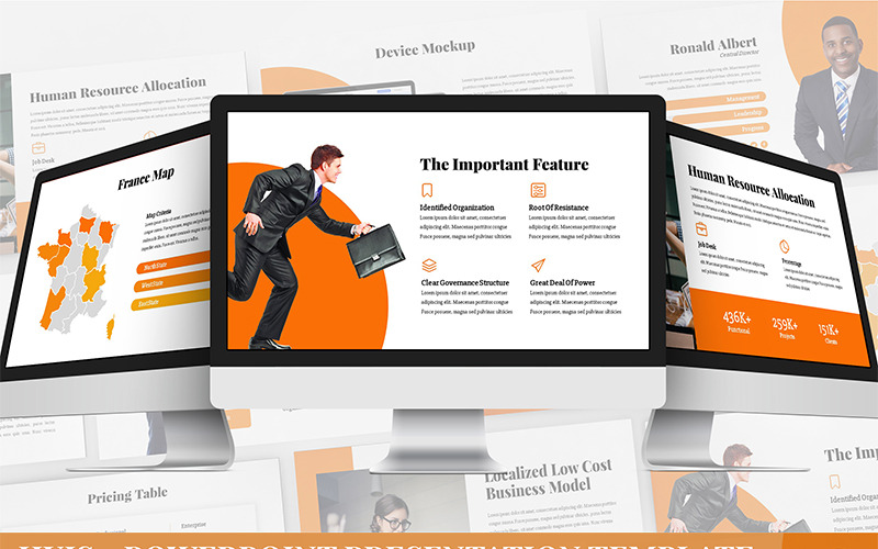 Huis PowerPoint template