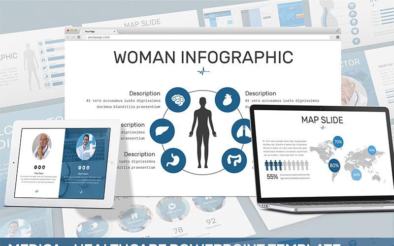 Medica - Healthcare PowerPoint template