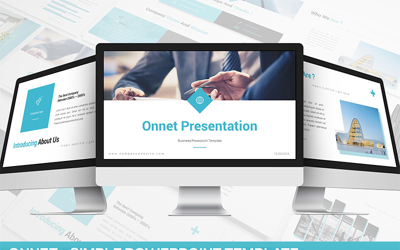Onnet – простий шаблон PowerPoint