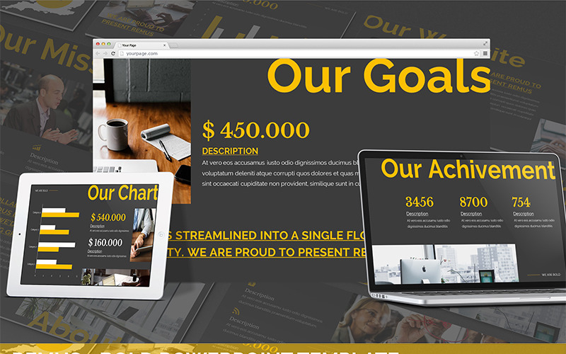 Remus - Bold PowerPoint template