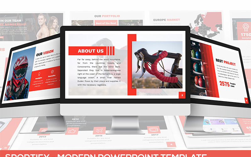 Sportify - Modern PowerPoint template