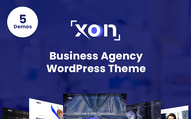 Xon - Business Agency WordPress Theme
