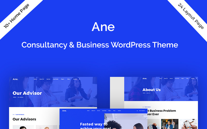 Business &amp; Consulting WordPress Theme