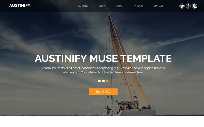 Austinify - Multipurpose Muse Template