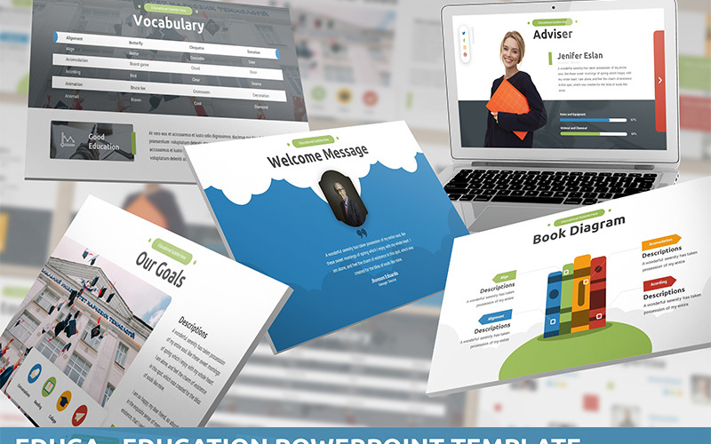 Educa - Education PowerPoint template