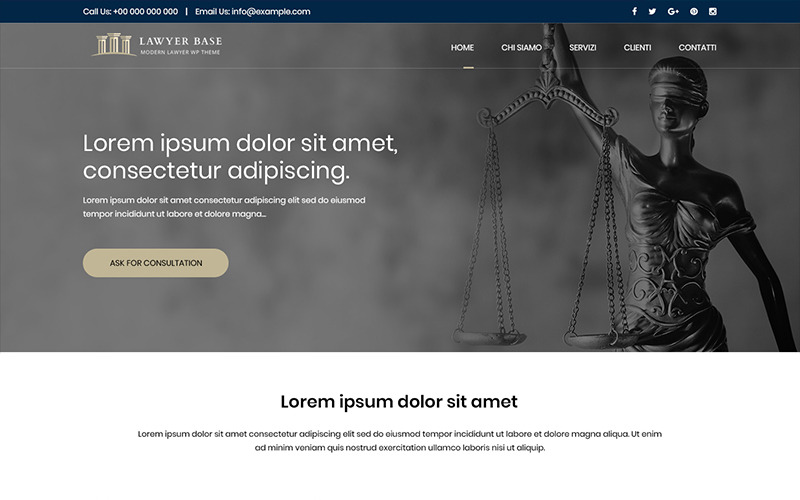 Download PSD шаблон "Lawyer Base - Law Firm PSD Template" / Lawyer Base - Law Firm PSD Template - PSD шаблон на тему юридическая фирма law firm psd photoshop theme template