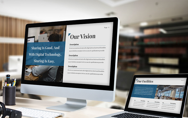 Linka - Consultant PowerPoint template