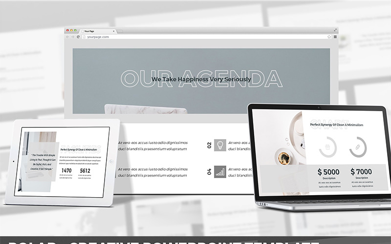 Polar - Creative PowerPoint template