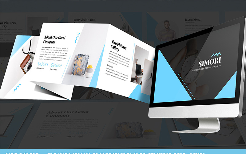 Simori - PowerPoint-sjabloon voor bedrijven