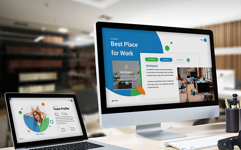 Zello - Multipurpose PowerPoint template