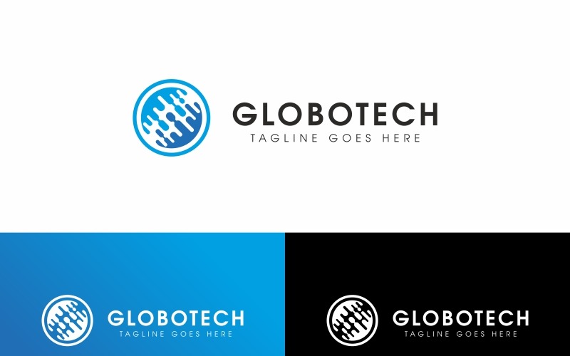 Download Шаблон логотипа "Global Tech Logo Template" / Global Tech Logo Template - Шаблон логотипа на тему графика chat circle clothing corporate forum globe group identity internet lawyer logo media meeting mobile monogram net network networking premium professional
