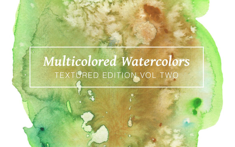 Download Иллюстрация "Multicolored Textured Watercolors - Illustration" / Multicolored Textured Watercolors - Illustration - Иллюстрация на тему графика watercolor watercolour paint abstract background texture textured textures blue red green yellow pink purple