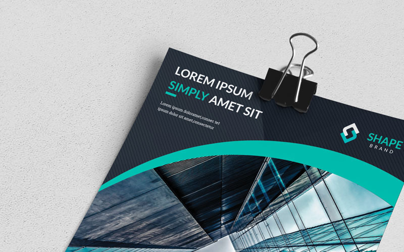 Download Фирменный стиль "Circle Shape Band -  Flyer - Corporate Identity Template" / Circle Shape Band -  Flyer - Corporate Identity Template - Фирменный стиль на тему графика flyer corporate corporate creative flyer travel business card card liflet computer internet stationery id kit blue hi-quality official symple green