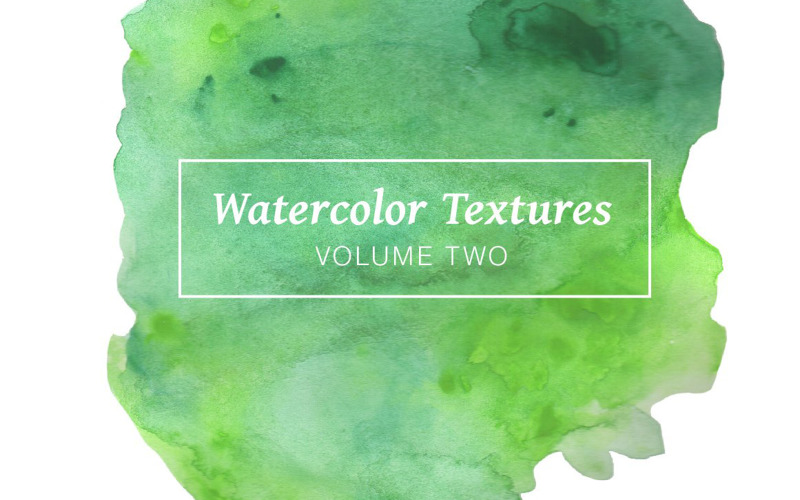 Download Иллюстрация "Green Watercolor Textures - Illustration" / Green Watercolor Textures - Illustration - Иллюстрация на тему графика green blue cool background paint abstract watercolor watercolour texture textures textured
