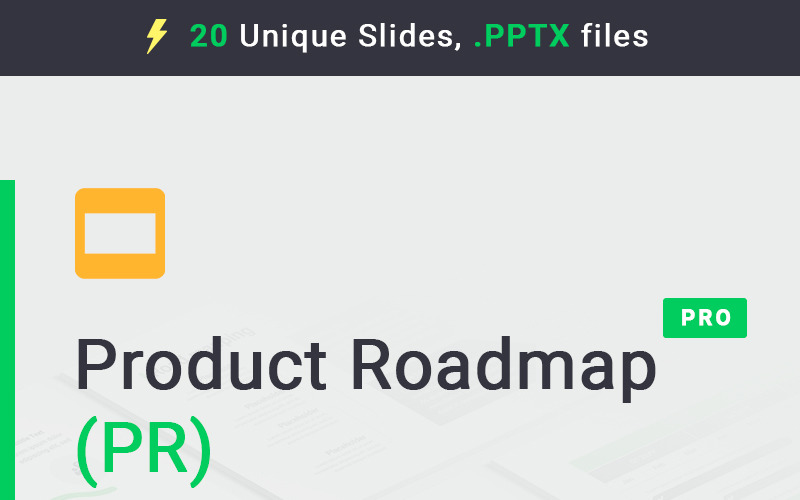 Produkt-Roadmap Google Slides