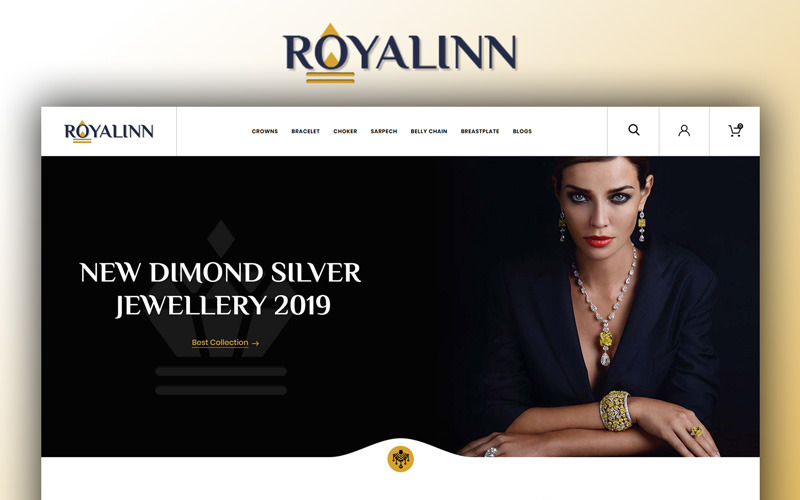 Royalinn Jewellery Store OpenCart Template