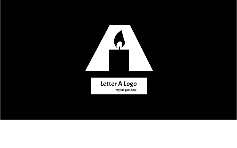 Download Шаблон логотипа "Letter A Logo Template" / Letter A Logo Template - Шаблон логотипа на тему графика a letter logo template letters