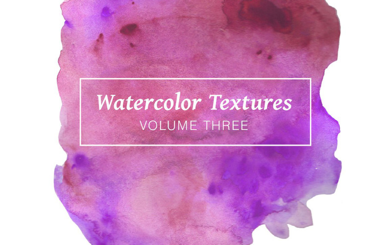 Download Иллюстрация "Purple Watercolor Textures - Illustration" / Purple Watercolor Textures - Illustration - Иллюстрация на тему графика watercolor watercolour abstract paint texture textures textured purple cool background