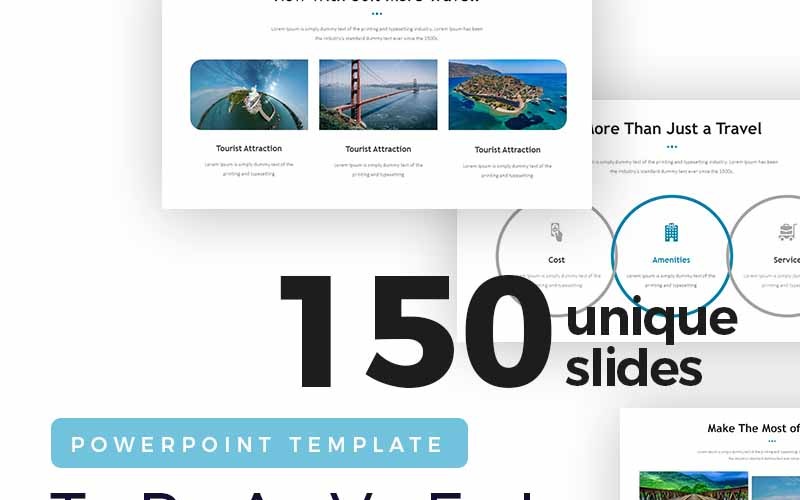 Divertiti con il modello PowerPoint di presentazione del tuo viaggio