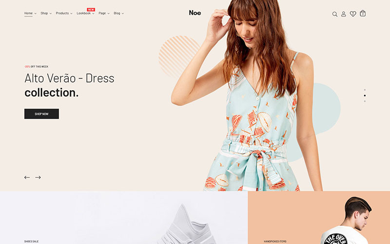 стильная и модная тема woocommerce