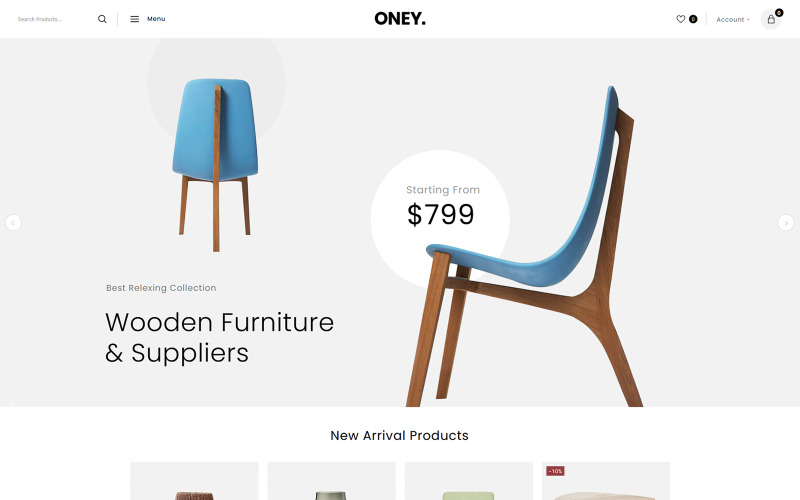 мебель и домашний декор woocommerce тема