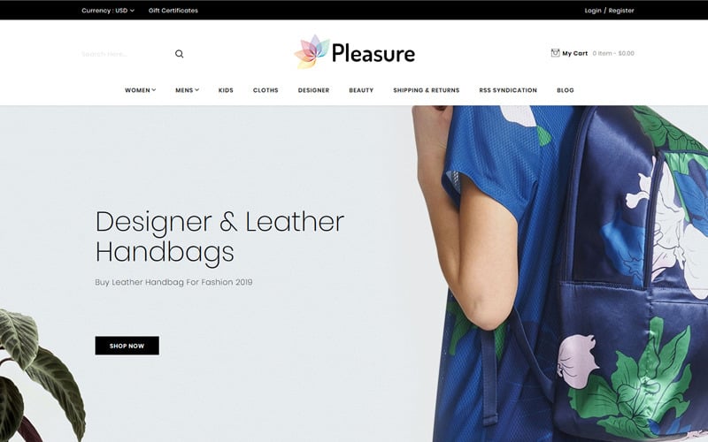Pleasure - Multipurpose BigCommerce Theme powered by Stencil